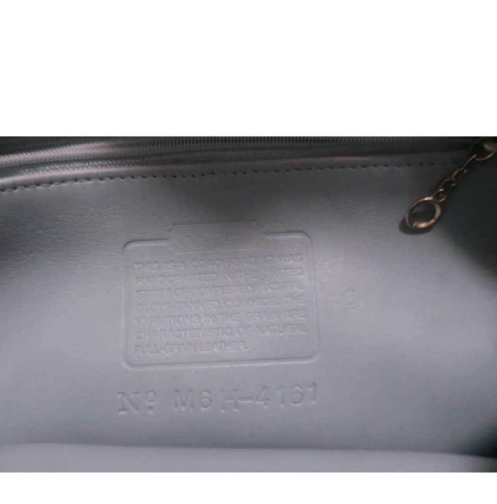 Vintage Coach leather soho zip boho shoulder bag aqua green M6H-4161,made in USA - Picture 2 of 16